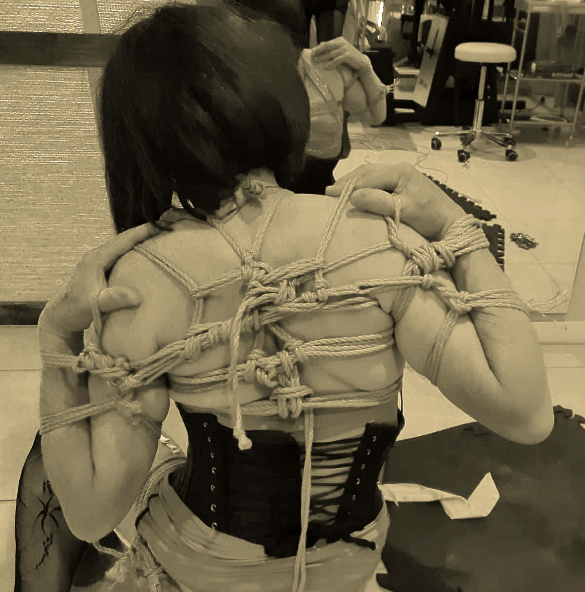 shibari corset